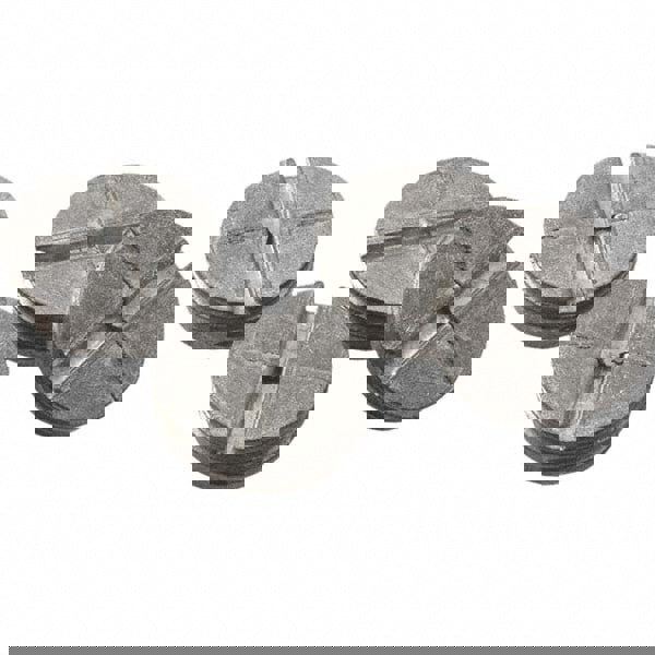 Electrical Enclosure Closure Plug: Zinc, Use with Adapter, Boxes & Electrical Outlets